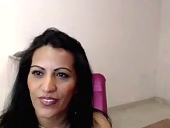 Indian housewife is masturbating like a web camera angel